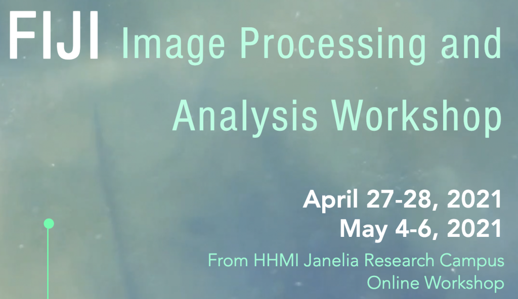 IMAGE PROCESSING AND ANALYSIS WORKSHOP BY JANELIA RESEARCH CENTER