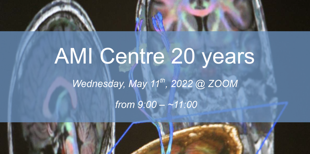 Congratulations to AMI Centre for 20 years in fMRI!
